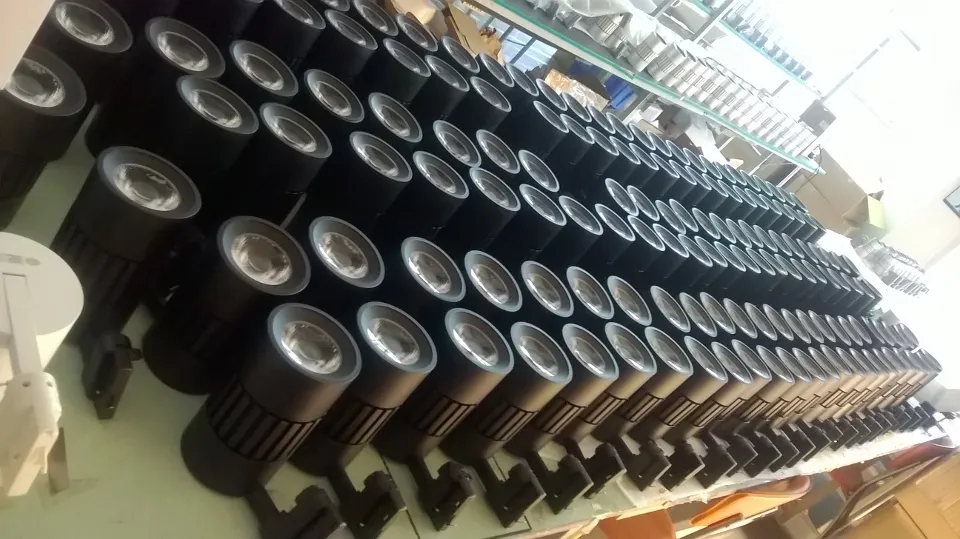 Automated Machinery in High Bay Light Production